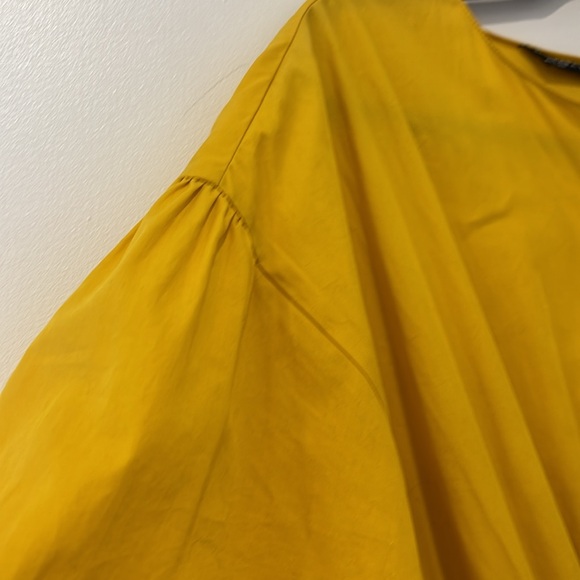 Zara yellow midi easy dress - Picture 4 of 9